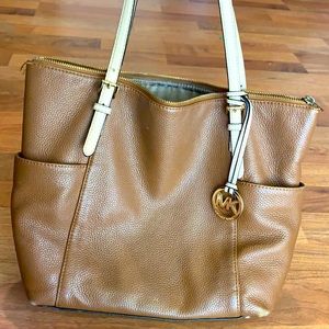 Michael Kors Cognac leather bag